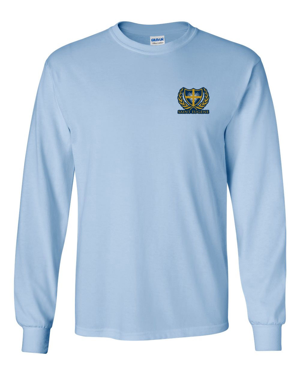 SES Light Blue L/S Staff Shirt w/ Logo - Please Allow 2-3 Weeks for Delivery