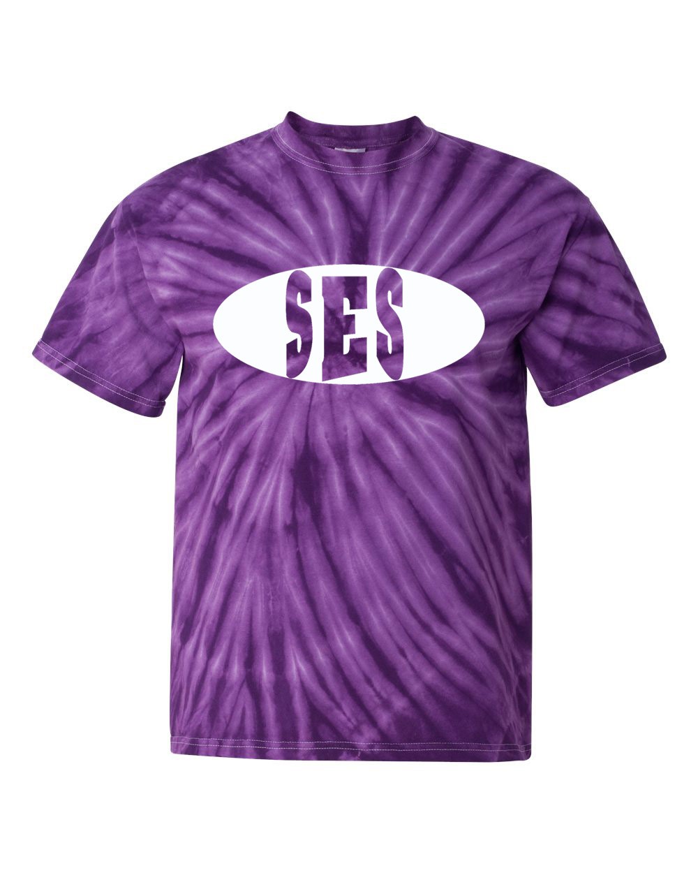 SES Spirit S/S Tie Dye T-Shirt w/ White Logo - Please Allow 2-3 Weeks for Delivery