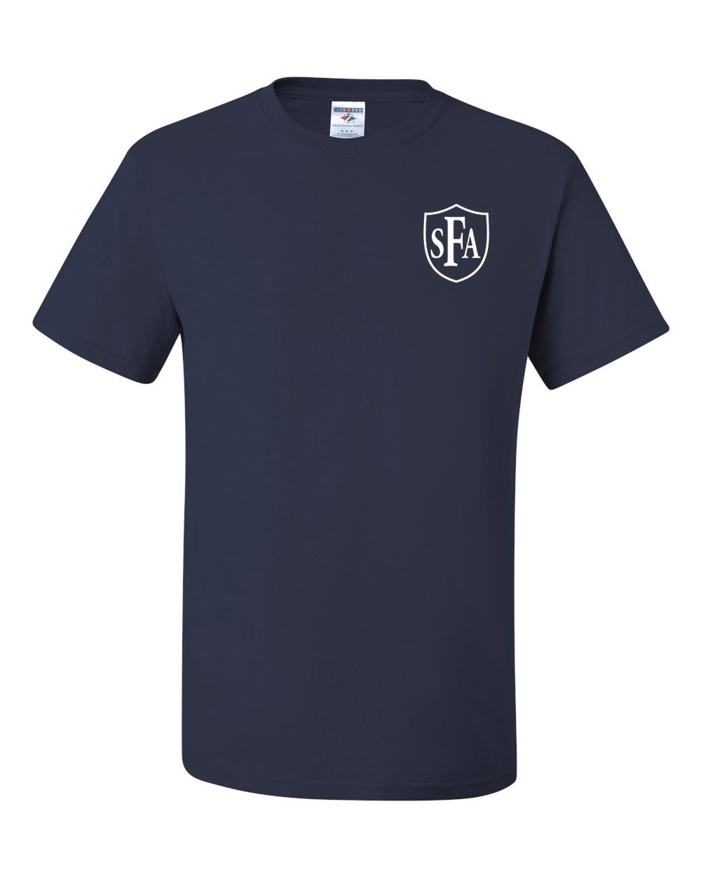 SFA Navy S/S Gym T-Shirt w/ School Logo