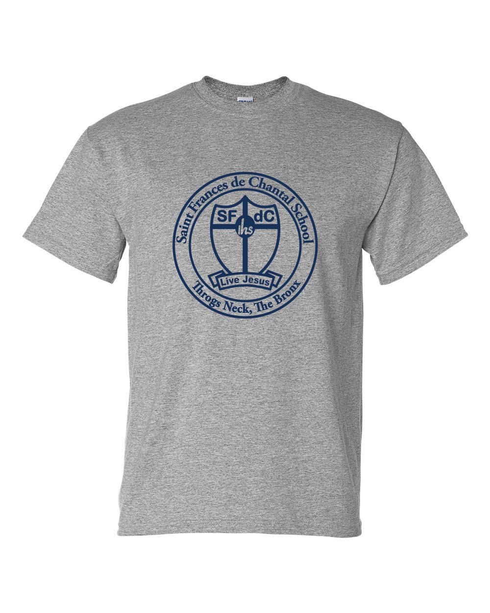 SFDC S/S Gym T-Shirt w/ School Logo