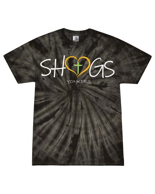 SHGS Spirit S/S Tie Dye T-Shirt w/ Heart Logo - Please Allow 2-3 Weeks for Delivery