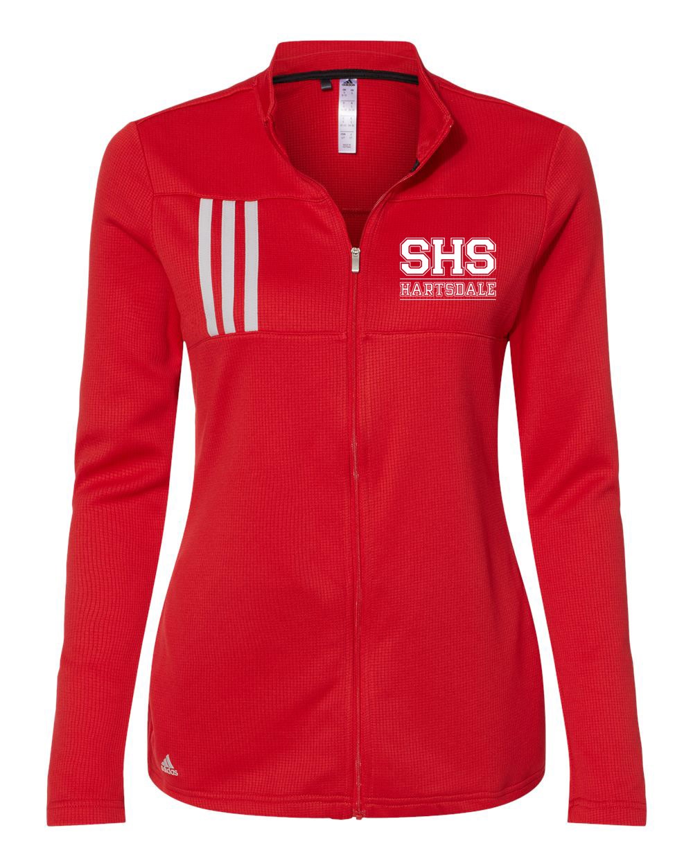 SHS Staff Adidas 3 Stripe Women's Full Zip w/ SHS Logo - Please Allow 2-3 Weeks for Delivery