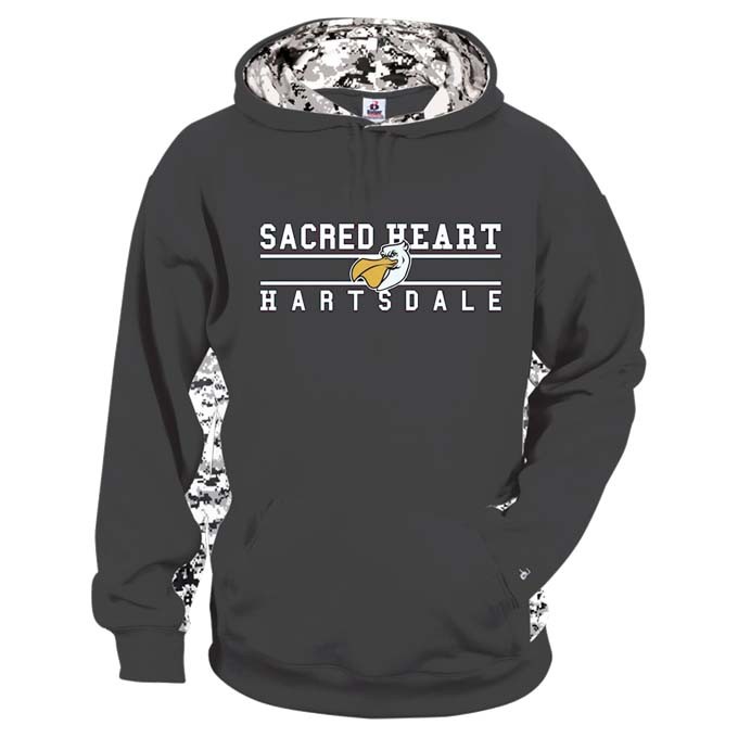 SHS Spirit Digital Camo Pullover Hoodie w/ Logo - Please Allow 2-3 Weeks for Delivery