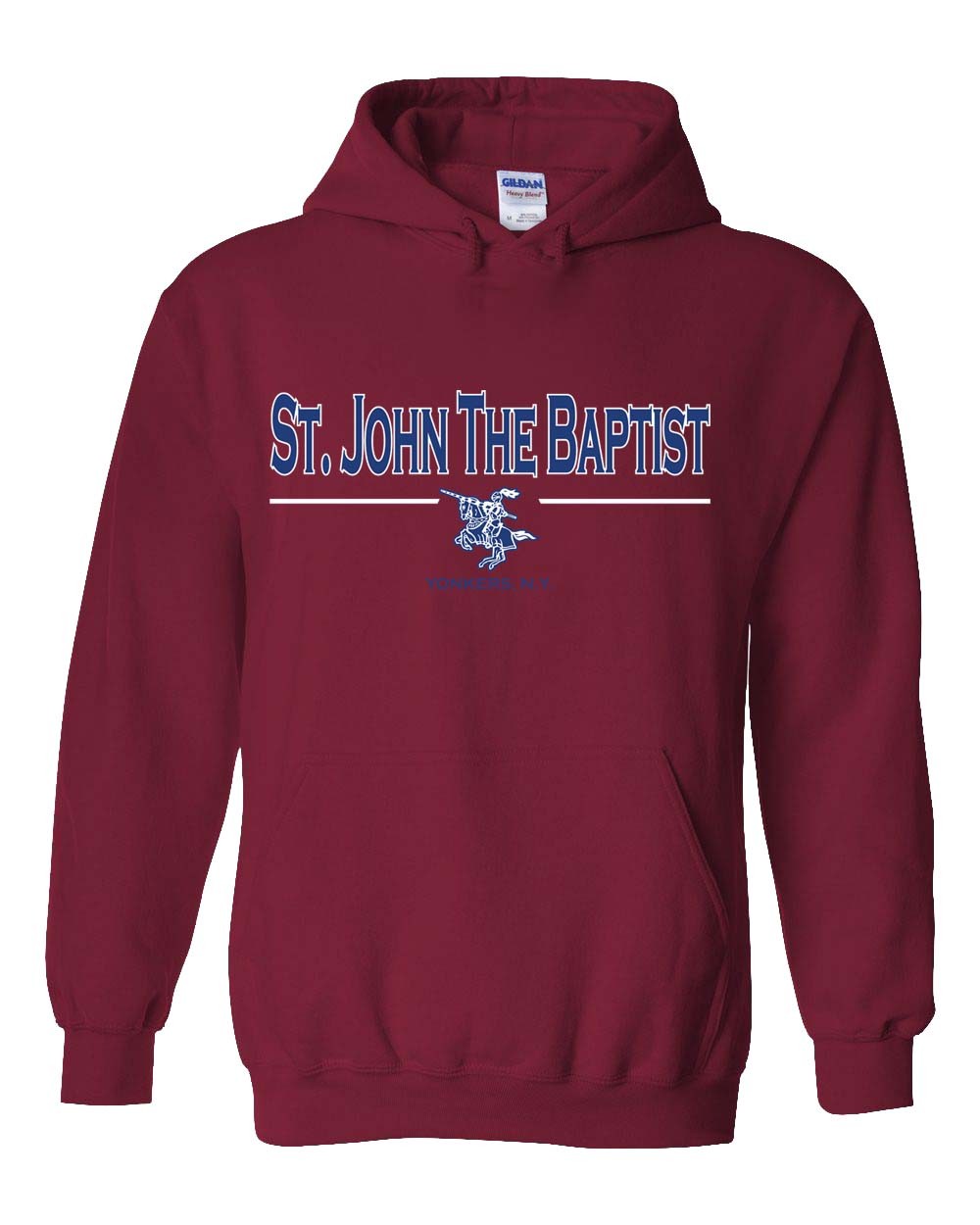 SJB Red Pullover Hoodie w/ Logo
