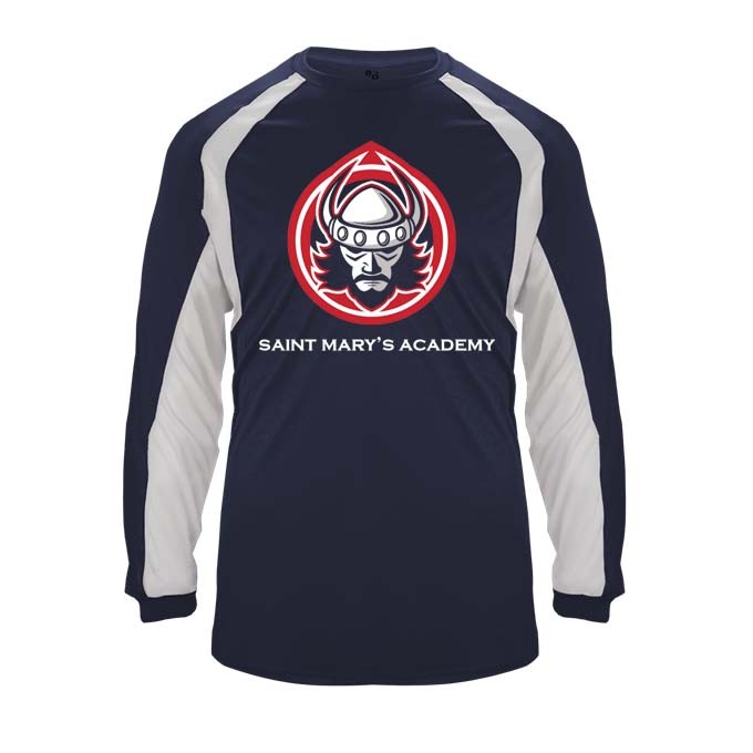 SMA Spirit Hook L/S T-Shirt w/ Viking Logo - Please Allow 2-3 Weeks for Delivery