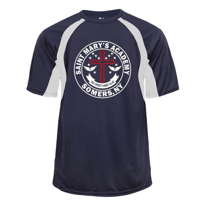 SMA Spirit Hook S/S T-Shirt w/ Crest Logo - Please Allow 2-3 Weeks for Delivery