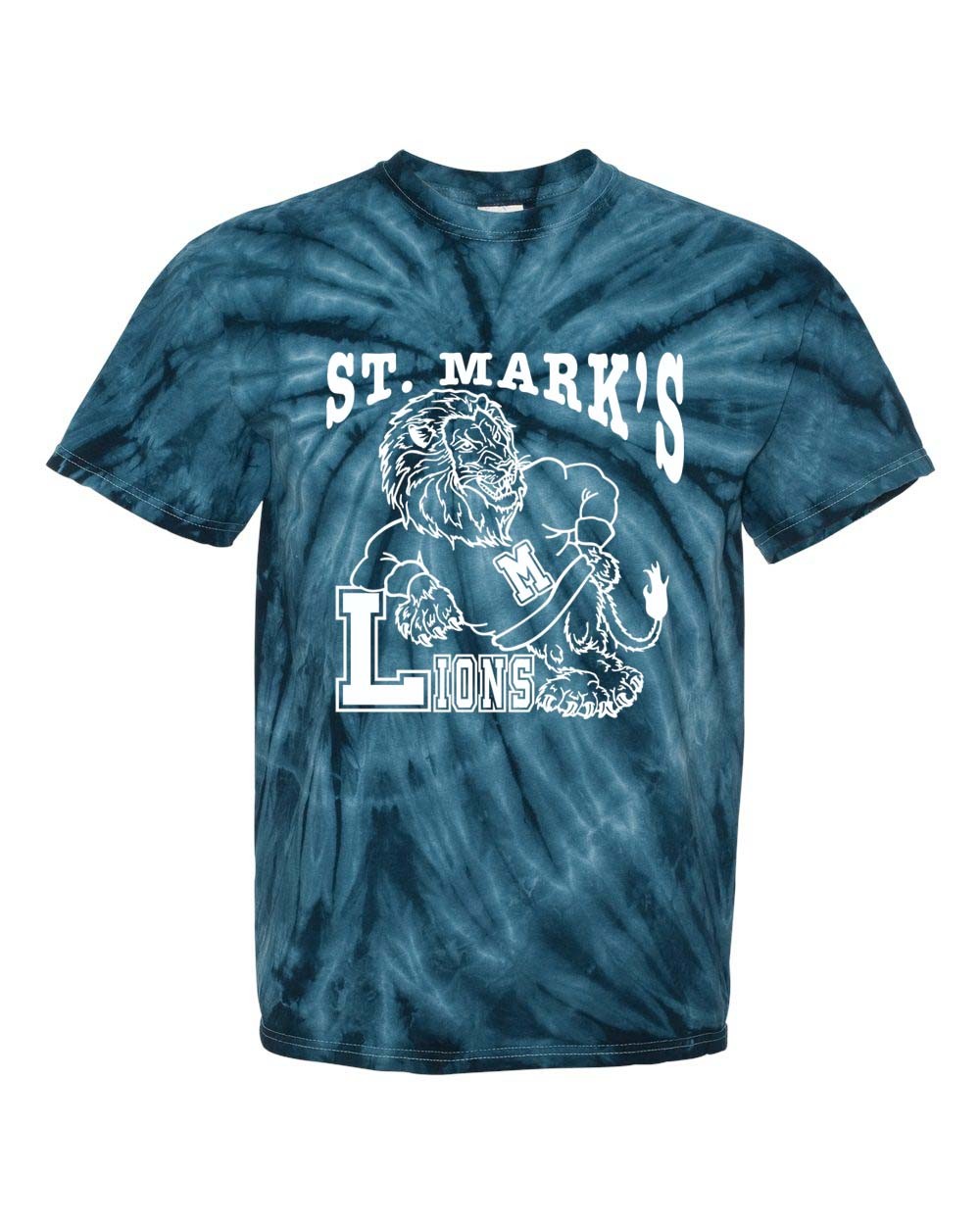 SMLS Spirit S/S Tie Dye T-Shirt w/ White Logo - Please Allow 2-3 Weeks for Delivery