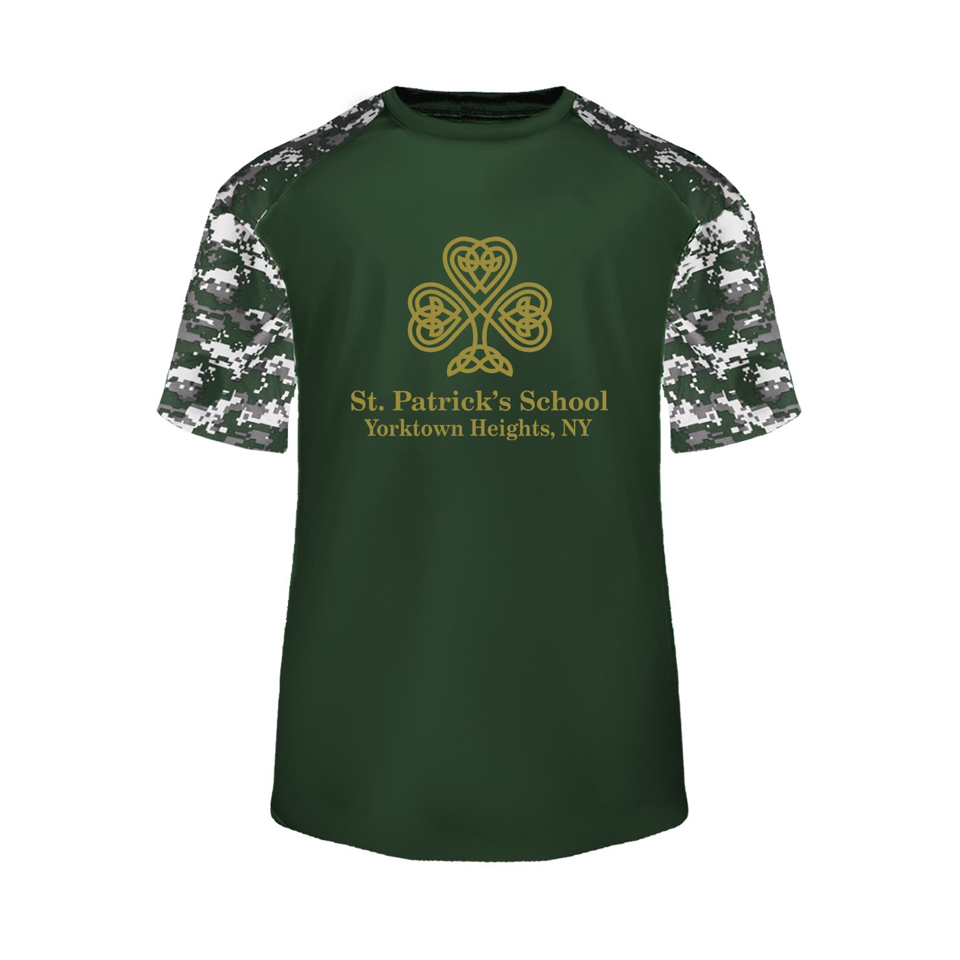 SPS Spirit S/S Digital Camo T-Shirt w/ Full Front Logo - Please Allow 2-3 Weeks for Delivery