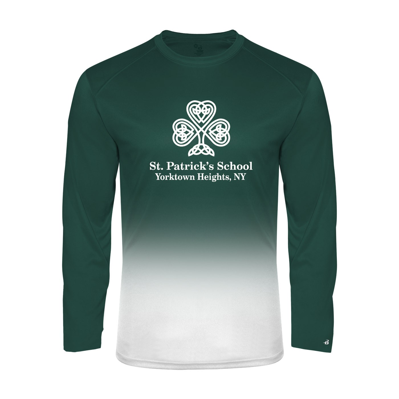 SPS Ombre L/S Spirit T-Shirt w/ Full Front Logo - Please Allow 2-3 Weeks for Delivery
