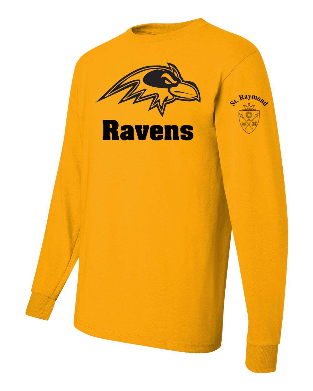 STAFF SRS L/S T-Shirt w/ Raven Logo - Please Allow 2-3 Weeks for Delivery