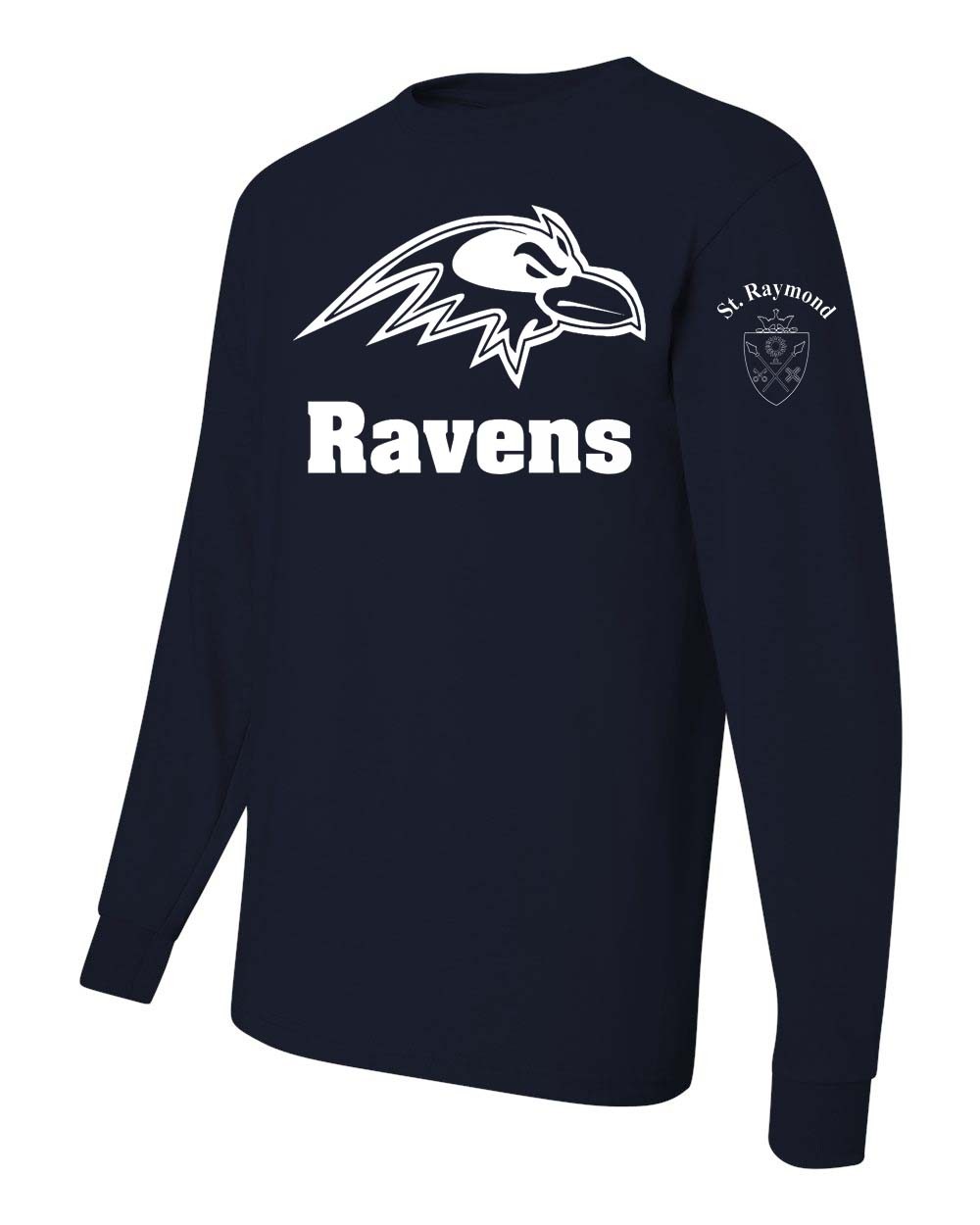 STAFF SRS L/S T-Shirt w/ Raven Logo - Please Allow 2-3 Weeks for Delivery