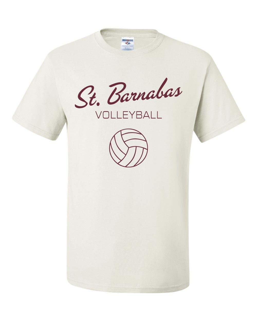 SBS Volleyball Team S/S T-Shirt w/ Logo - Please Allow 2-3 Weeks For Delivery 