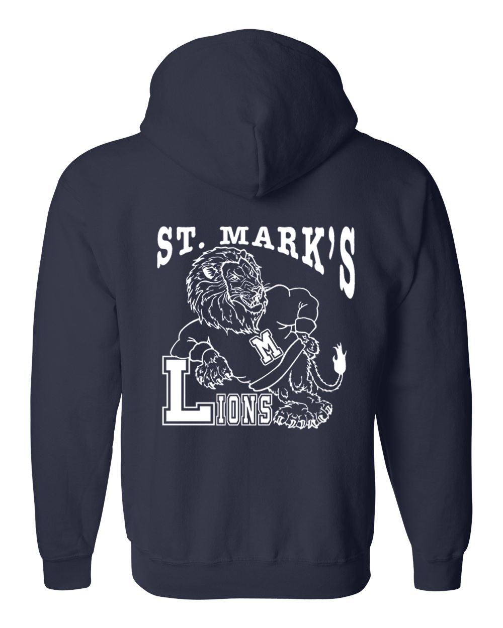 SMLS Staff Pullover Hoodie w/ St. Mark Lion Logo - Please Allow 2-3 Weeks for Delivery
