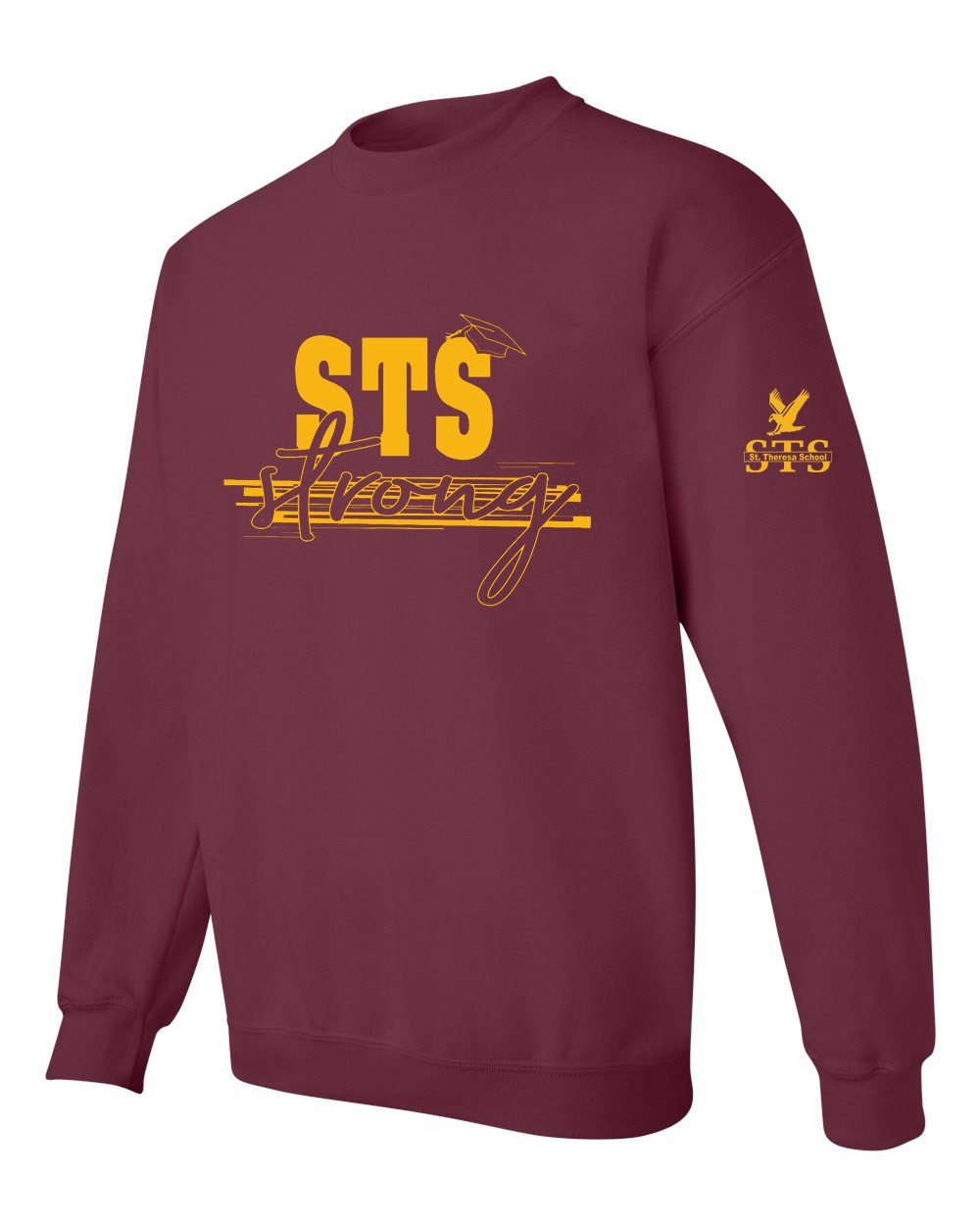 STS L/S Strong Spirit T-Shirt w/ Gold Logo - Please Allow 2-3 Weeks for Delivery