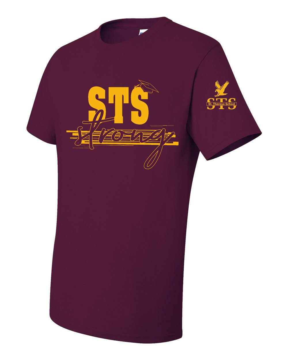 STS S/S Strong Spirit T-Shirt w/ Gold Logo - Please Allow 2-3 Weeks for Delivery