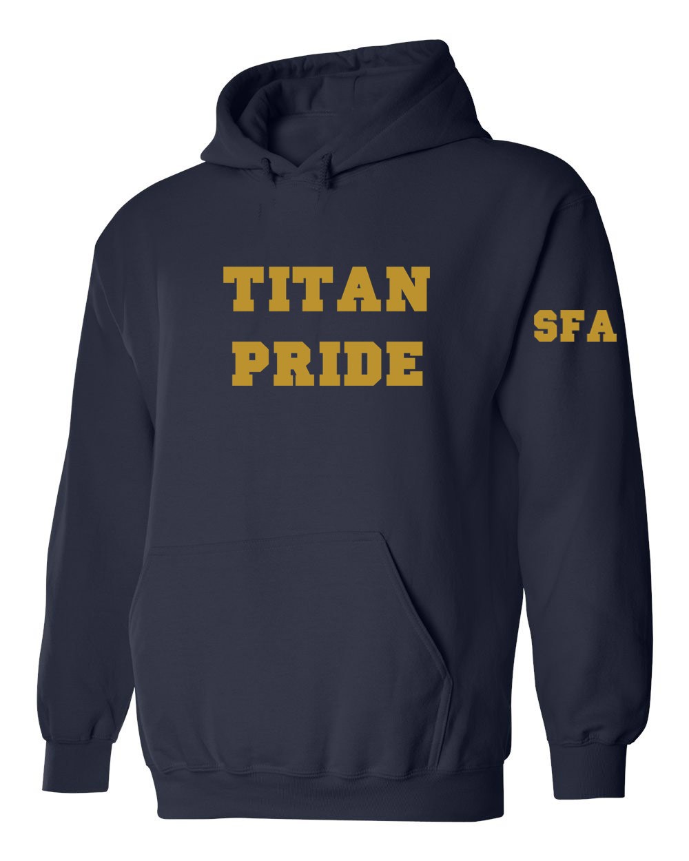 SFA TITANS Pullover Hoodie w/Logo & Custom Name - Please Allow 2-3 Weeks For Delivery 
