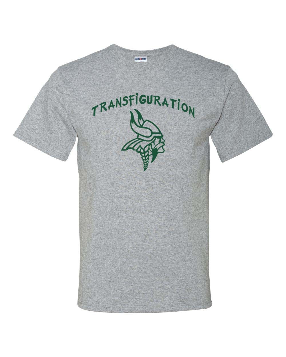 Transfiguration S/S Grey Gym T-Shirt w/ School Logo *Sale price on in stock only