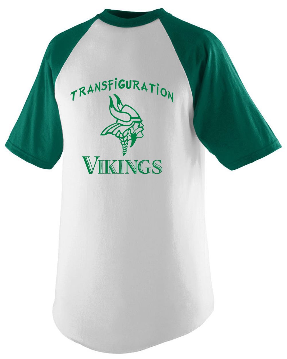 STAFF Transfiguration Ringer Tee w/ Logo - Please Allow 2-3 Weeks for Delivery