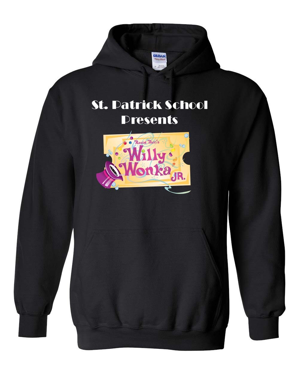 SPS Wonka Pullover Hoodie w/ Logo - Please Allow 2-3 Weeks for Delivery