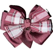 Plaid 54 Bow with Ribbon