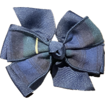 Plaid 55 Bow with Ribbon