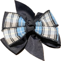 Plaid 85 Bow with Ribbon