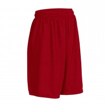 Plain Red Gym Shorts