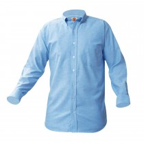 Light Blue L/S Oxford Dress Shirt