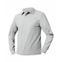 Plain L/S Polo - Select For Color Options