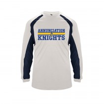 AES Hook L/S Spirit T-Shirt w/ Annunciation Knights Logo - Please Allow 2-3 Weeks for Delivery