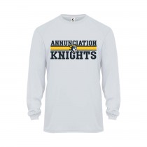 ANN Spirit L/S Performance T-Shirt w/ Annunciation Knights Logo - Please Allow 2-3 Weeks for Delivery