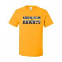 ANN Spirit S/S T-shirt w/ Annunciation Knights Logo - Please Allow 2-3 Weeks for Delivery