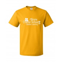 BCBL S/S Gold Gym T-Shirt w/ School Logo