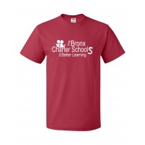 BCBL S/S Red Gym T-Shirt w/ School Logo