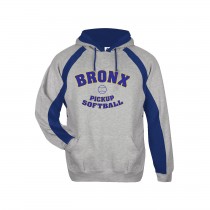 BPS Royal/Oxford Two Tone Hoodie - Please Allow 2-3 Weeks For Delivery 