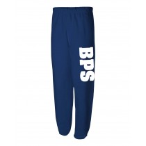 BPS Sweat Pants w/ White Logo - Please Allow 2-3 Weeks for Delivery