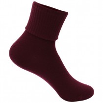 3-Pack Maroon Anklets