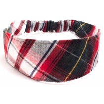 Plaid 40 Flat Headband