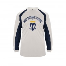 HRS Hook L/S Spirit T-Shirt w/ Navy Logo - Please Allow 2-3 Weeks for Delivery