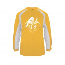 ICS Spirit Hook L/S T-Shirt w/ White Logo - Please Allow 2-3 Weeks for Delivery
