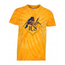 ICS Spirit S/S Tie Dye T-Shirt w/ Navy Logo - Please Allow 2-3 Weeks for Delivery