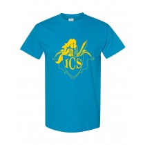 ICS Staff S/S T-Shirt w/ Yellow Logo - Please Allow 2-3 Weeks for Delivery
