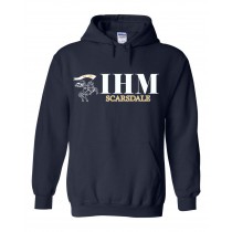 IHM Spirit Hoodie w/ White Knight Logo - Please allow 2-3 Weeks for Delivery