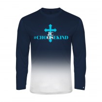 JCOS Staff Ombre L/S T-Shirt w/ Choose Kindness Logo - Please Allow 2-3 Weeks for Delivery