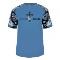 JCOS Staff S/S Camo T-Shirt w/ Choose Kindness Logo - Please Allow 2-3 Weeks for Delivery