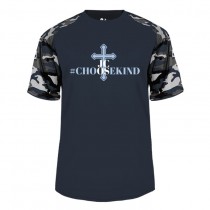 JCOS Spirit S/S Camo T-Shirt w/ Choose Kindness Logo - Please Allow 2-3 Weeks for Delivery