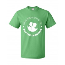 BCBL S/S Kelly Green Gym T-Shirt w/ School Logo *Confirm Color with School