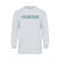 SMSU Spirit L/S Performance T-Shirt w/ Green Logo #13-14- Please Allow 3-4 Weeks for Fulfillment
