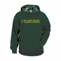 SMSU Spirit Digital Color Block Hoodie w/ Gold Logo - Please Allow 2-3 Weeks for Delivery