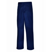 Navy Pleated Adjustable Waist Pants* Sale Price is in Stock Only